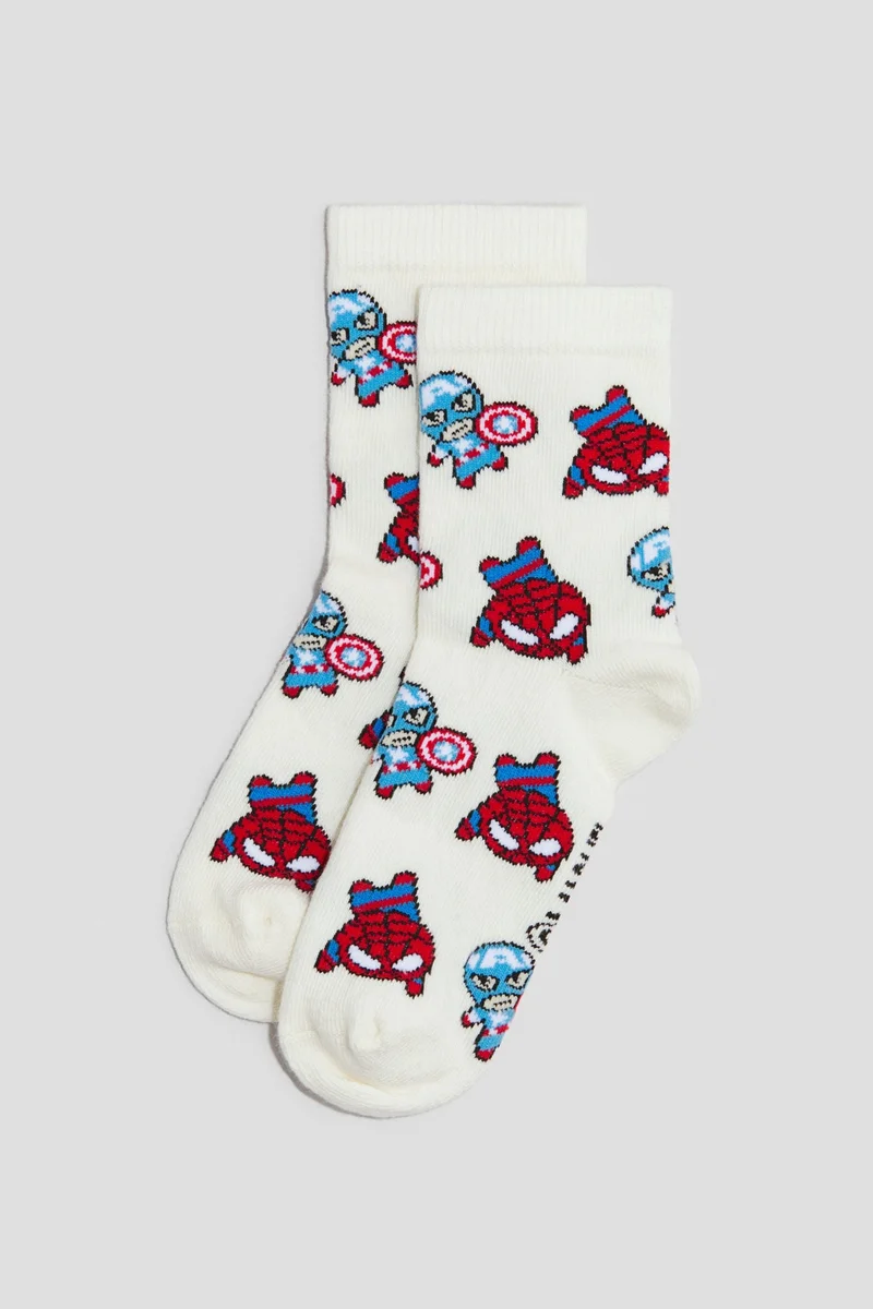 H&M 5-pack patterned socks